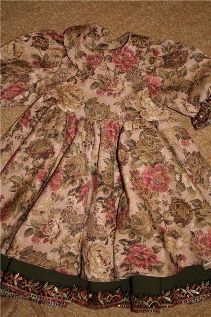 платье своими руками для куклы Роуз