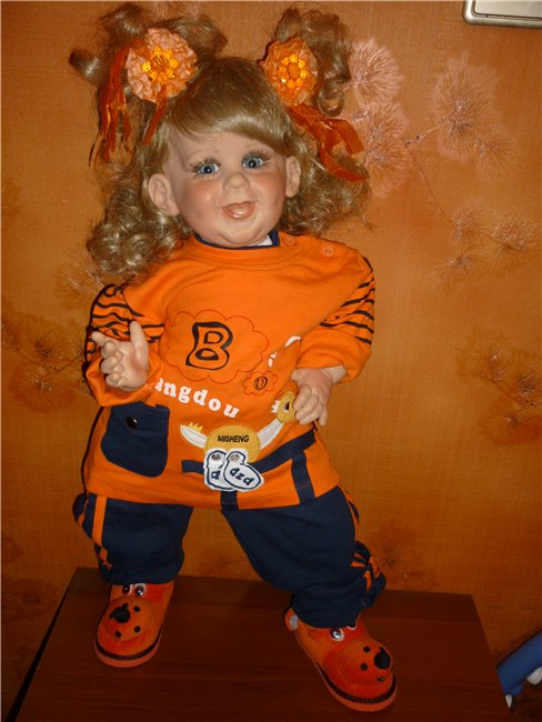 Знакомьтесь колекционные куклы - Denim Darling от FayZah Spanos (фото 8)