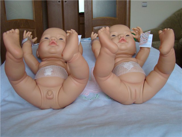 Мои новенькие двойняшечки! Беби Паола Рейна