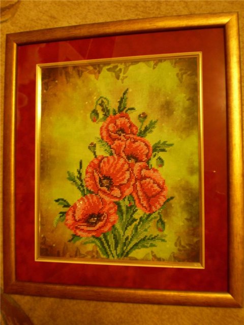 Моё увлечение - вышивание картин