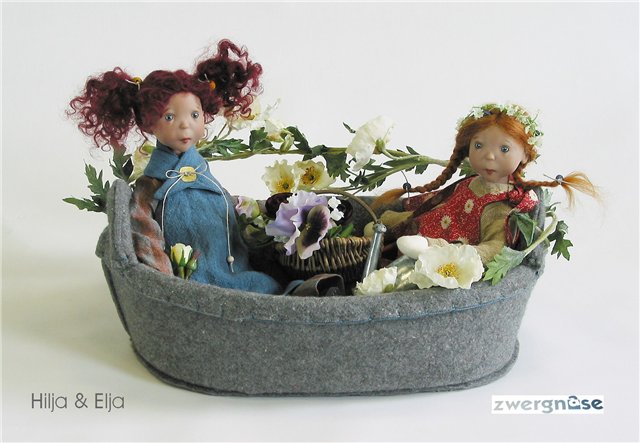 Коллекционные куклы Цвергназе (ZWERGNASE) из коллекции 2003 года