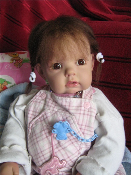 Леночка. Коллекционная кукла Lola от Мария Мишель (фото 5)