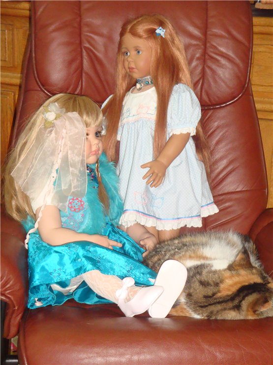 Моя коллекционная кукла Марселина, из коллекции Luna Baby's 1996/97