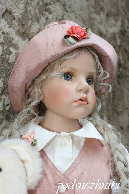Летние девочки - редкие белокурые красавицы от Хильдегард Гюнцель для Walterhäuser Puppenmanufaktur (фото 7)