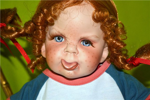 Осторожно! Рыжая дразнилка-задавака Сьюззи... Suzze Q Elite Dolls Collection 1997