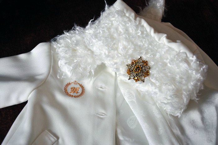 Middleton Doll: "Winter Splendor" из серии L'Innocence автор Ева Хеланд и кудряшка "С Днем Рождения, Тедди!"