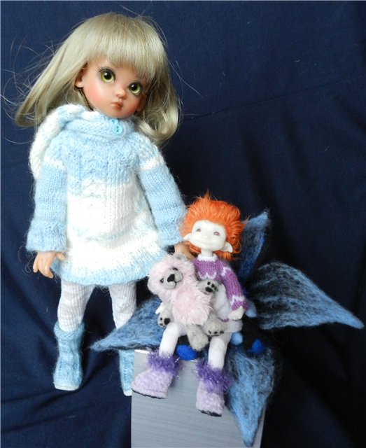 Новогодние сюрпризы. К Анж приехала сестренка! Кукла Kaye Wiggs (фото 10)