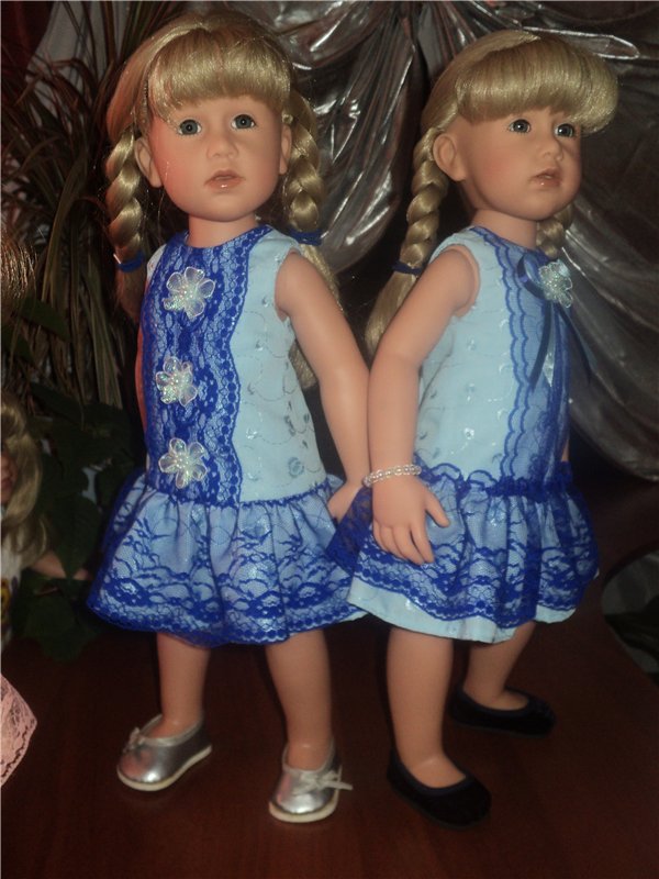 Девчушки любят наряжаться! Наряды для кукол Готц и не только