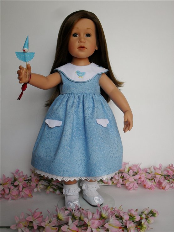 "С днём рождения, птички!" Наряды для кукол Готц (фото 4)