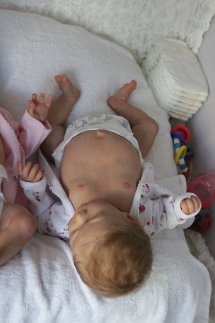 Ангелочки малыши... Куколки реборн Вишни Виктории (фото 8)