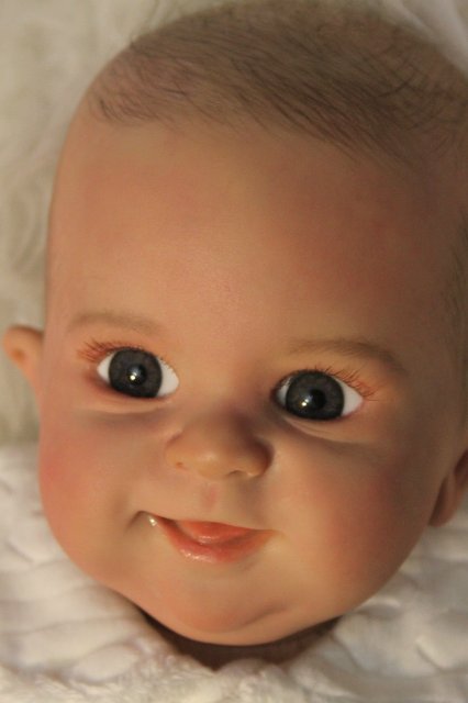 Улыбашечка Валюшечка кукла реборн Элины Кудрявцевой | Бэйбики Улыбашечка Валюшечка кукла реборн Элины Кудрявцевой (фото 6)