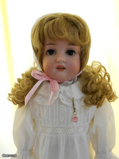 Антикварная кукла коробочного хранения. Или как должно БЫТЬ