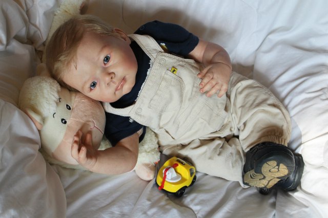 Мамино солнышко Ванечка. Куклы-реборн Натальи Ветровой