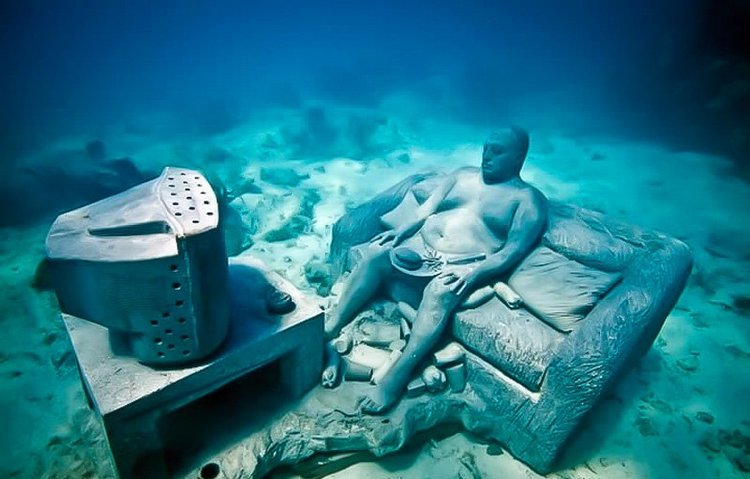 Подводные скульптуры Джейсона Тейлора (фото 8)