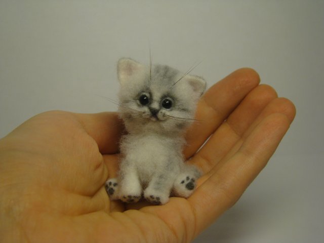 Пушистое чудо. Авторская игрушка валянием Ольги Чернухо (фото 6)