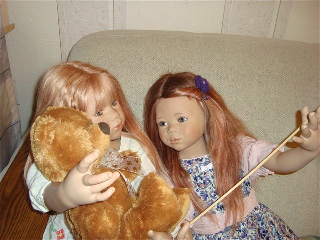Первые куколки от Annette Himstedt в нашей коллекции: Tippi и Liniki 2006 года (фото 2)