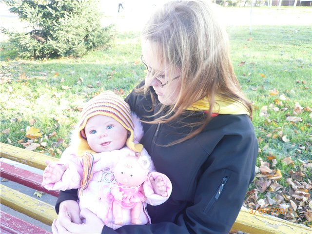 Прогулочка. Кукла реборн Кристалета