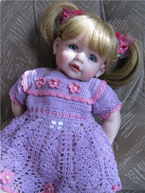 Платья для моих кукол.Вязалочки от Татьяны (фото 9)