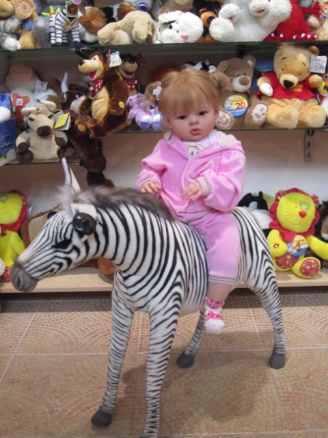 Светланка. Кукла реборн из Каморки папы Карло