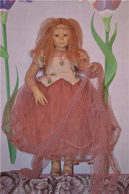 Морская нимфа Tikiri. Коллекционная кукла от Annette Himstedt (фото 5)