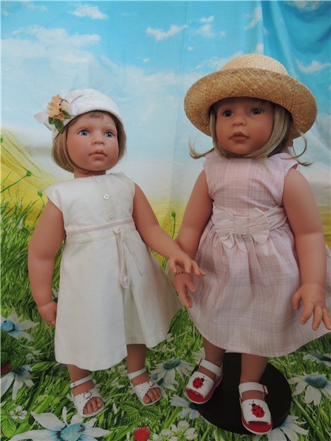 Летнее настроение! Мои сладенькие девочки. куклы Ли Миддлтон