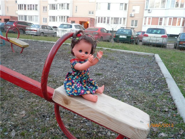 Винтажные прогулки. Кукла ГДР. Фото