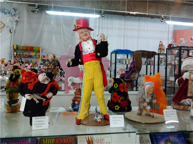 Галерея "Пространство кукол". Выставка кукол в Ветошном переулке в Москве, часть 1 (фото 10)