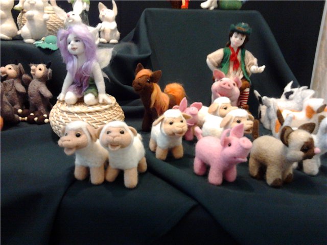 Выставка дизайнерских кукол и игрушек куклаЯ 2013