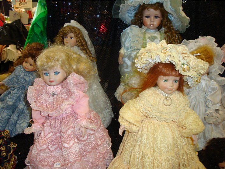 Международная выставка кукол в Ahoy Rotterdam (Нидерланды) 28-29 октября 2011 г. Часть третья