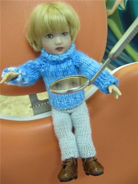 Как Михель на работу к маме ходил. Коллекционная кукла Helen Kish