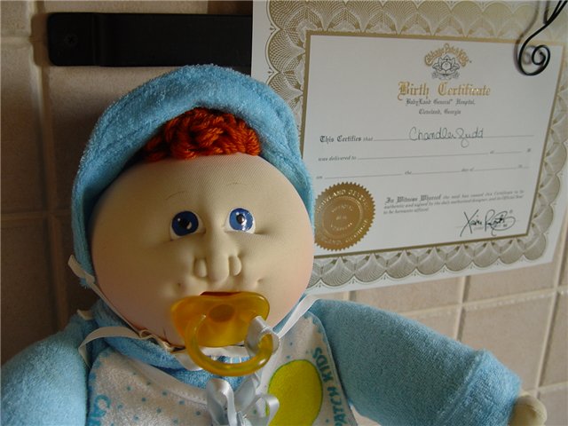 Cabbage Patch Kids, мои первые soft-Sculptures (фото 8)