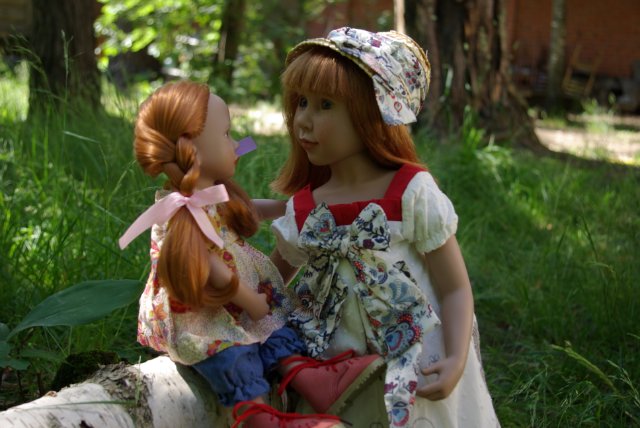 Лесная фея. Коллекционная кукла Мариелену от Zwergnase