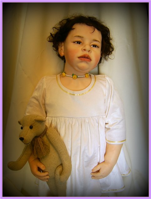 Авторская кукла Светланы Гришко. Вирсавия