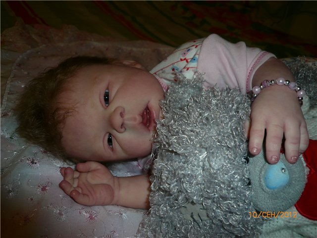 Моя маленькая новорожденная дочка - кукла реборн Ляля | Бэйбики Моя маленькая новорожденная дочка - кукла реборн Ляля