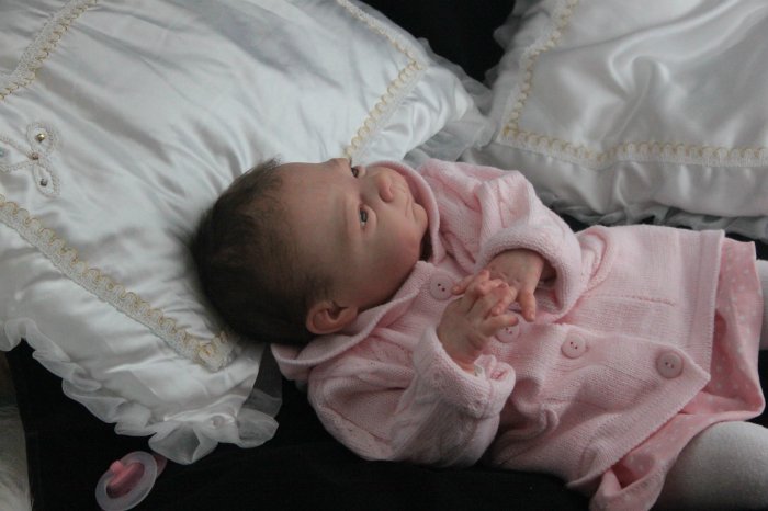 Девочка Ника. Куколка реборн Вишни Виктории