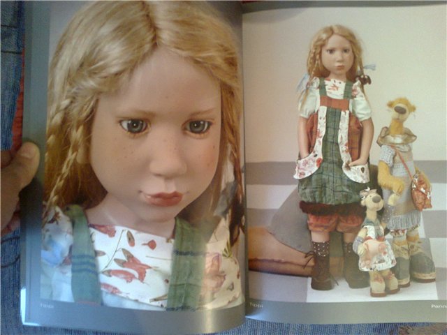 Милый рыжик - игровая кукла Tania от Zwergnase (фото 10)