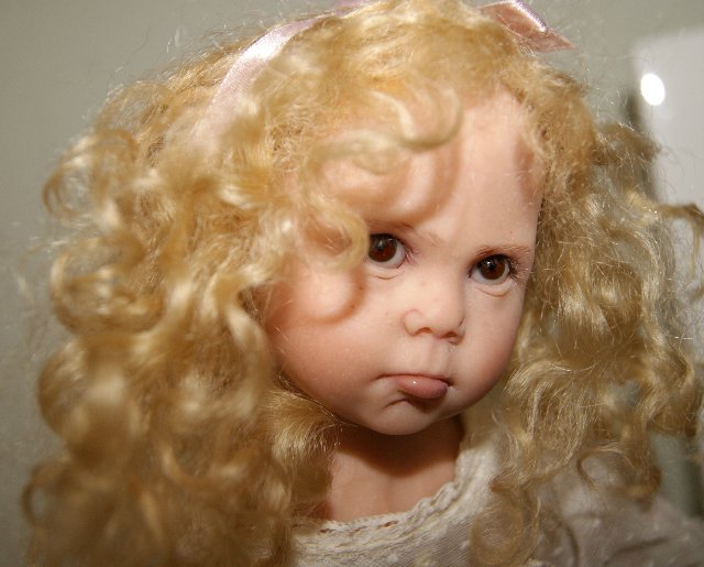 Обиженная Люси - OOAK doll by Jilie Fischer