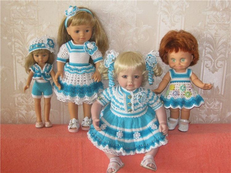 Мое бирюзовое настроение: наряды для адорочки, паолок, фейсинки