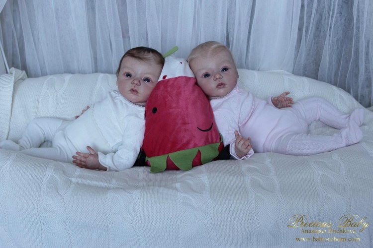 Мы двойняшки! Куклы реборн Анастасии Бочковой