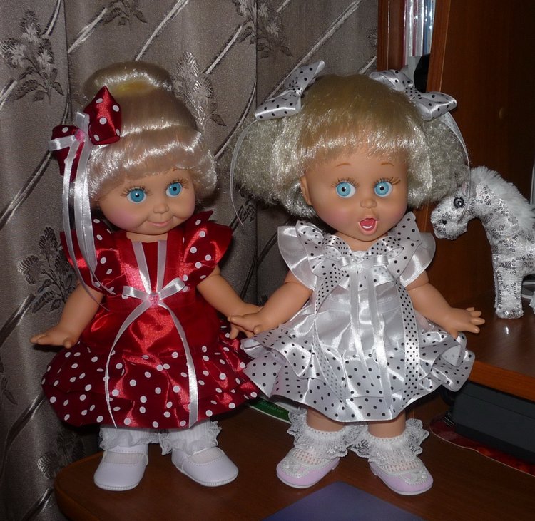 Показ мод №2 для кукол Galoob Baby Face (фото 4)