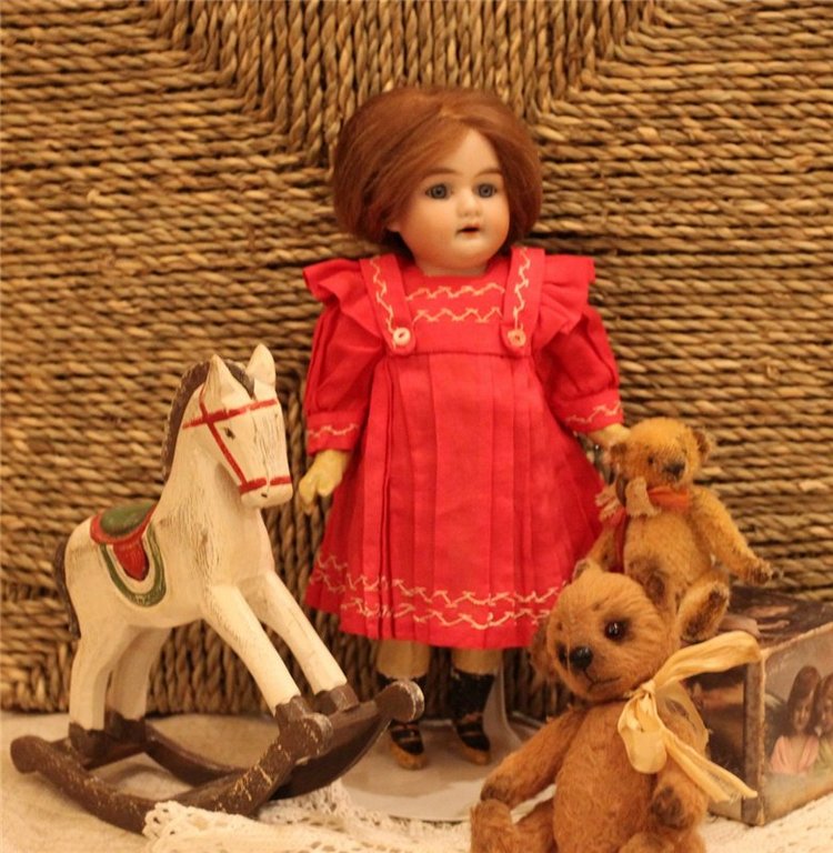 Новый образ Марселины, антикварная куколка Armand Marseille