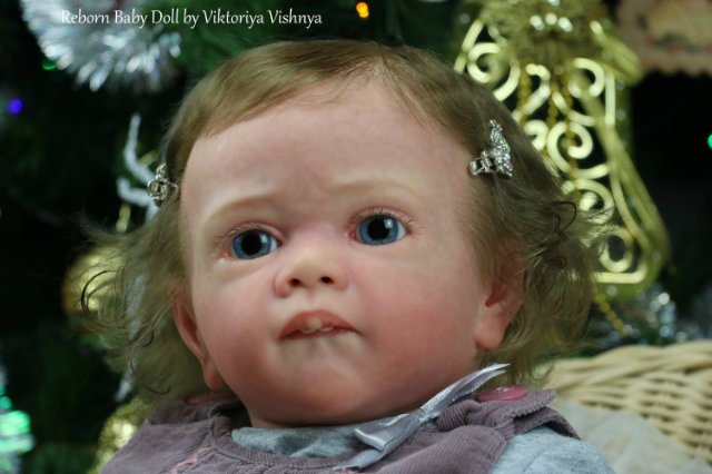 Настенька из сказки Морозко! Куколка реборн Виктории Вишни