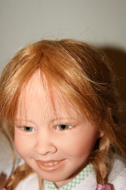 Катя по фамилии Плюшок. Коллекционная кукла Heidi Plusczok