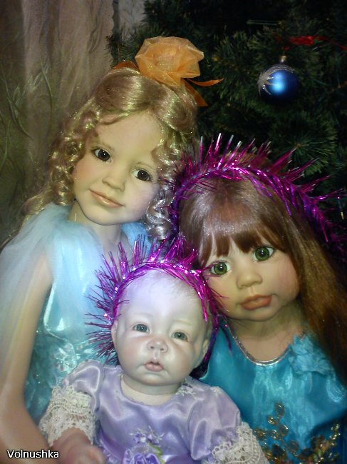 Три девицы вечерком — Куклы Monika Levenig и Monika Peter (фото 7)