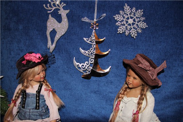 Новый год у Пуки и Лиллеморе от Annette Himstedt