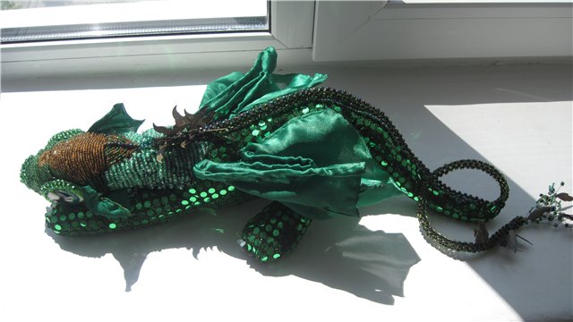 Дракоша — Текстильные игрушки и примитивы: кофейные