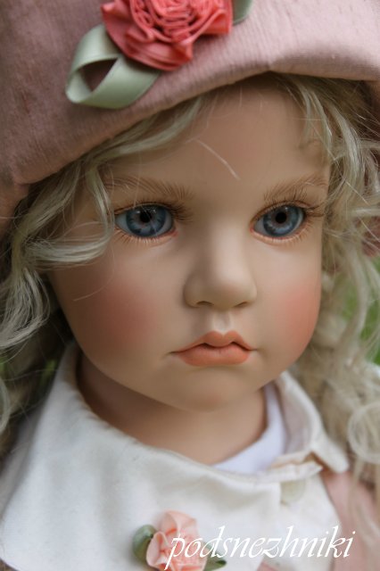 Летние девочки - редкие белокурые красавицы от Хильдегард Гюнцель для Walterhäuser Puppenmanufaktur