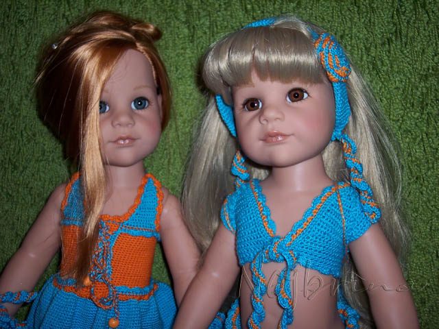 Ханна Gotz. Русалочка — Одежда и обувь для кукол своими руками: фото