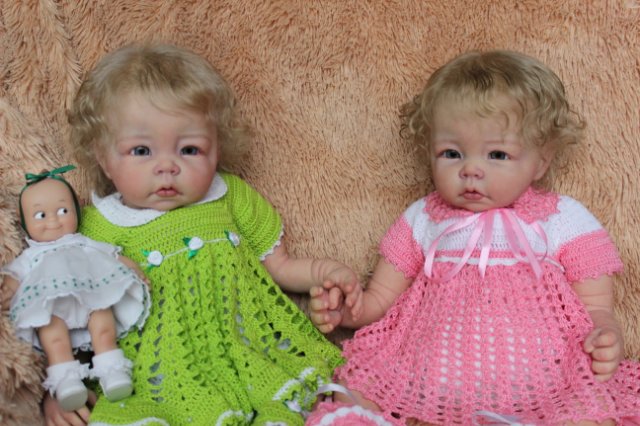 Кариша и Мариша. Куклы реборн из Каморки папы Карло (фото 8)