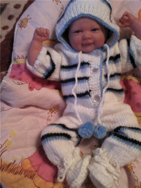 Мой маленький хитрюшка - куколка Berenguer (фото 4)